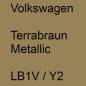 Preview: Volkswagen, Terrabraun Metallic, LB1V / Y2.